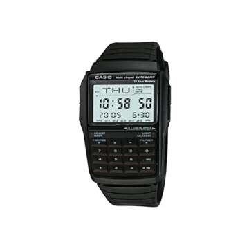 Casio DBC32-1A Men's Vintage Data Bank Digital Watch: Retro Charm Meets Functionality