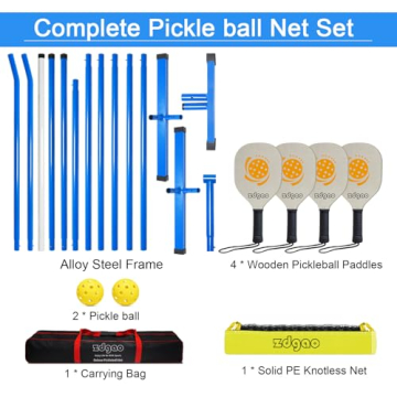 Zdgao Pickleball Set - Portable Outdoor Fun for All