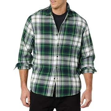 Amazon Essentials Flannel Shirt for Men - Versatile Comfort