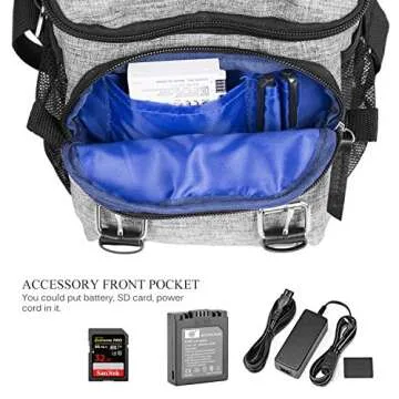 Stylish Amzbag Messenger Camera Bag for DSLR and Mirrorless Cameras