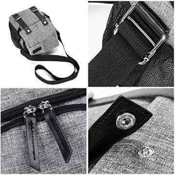 Stylish Amzbag Messenger Camera Bag for DSLR and Mirrorless Cameras