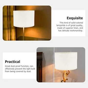 Healifty Natural Linen Lampshade - Stylish & Affordable Covers