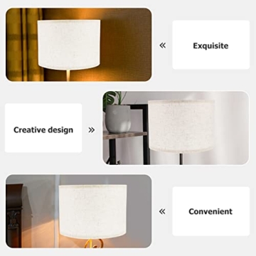 Healifty Natural Linen Lampshade - Stylish & Affordable Covers