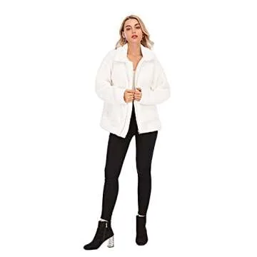 Shop Comeon Women’s Faux Fur Jacket for Cozy Winter Style