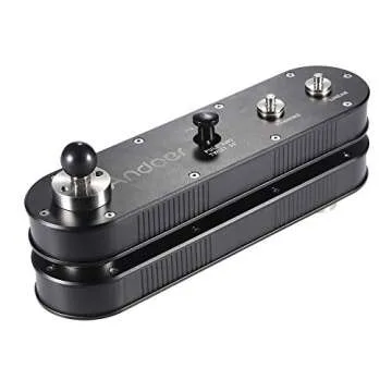 Andoer® Camera Slider Rail Track Dolly with Panning and Linear Motion Extends Up to 4× Distance for GoPro Action Cameras/Smartphone/DSLR/ILDC Cameras' Video Recording