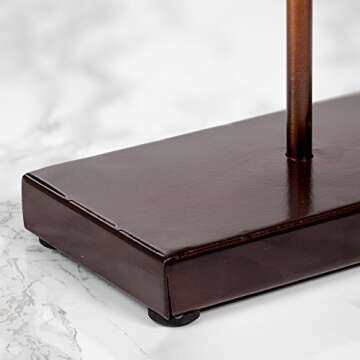 American Art Décor Rose Gold Copper Starburst Sculpture with Base Tabletop Home Decor Accessory (Small)