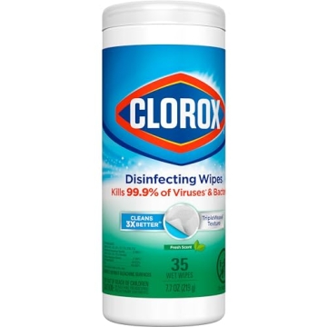 Clorox Disinfecting Wipes, Bleach Free Fresh Scent - 35 Count