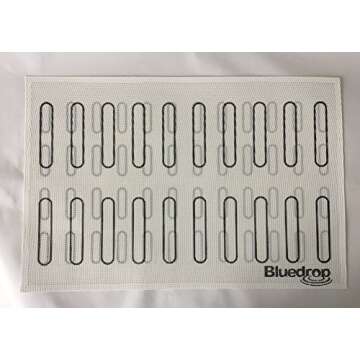 Bluedrop Eclair Baking Sheets Perforated Silicone Baking Mats For Bread Cookies Open Mesh Non Stick Oven Liner