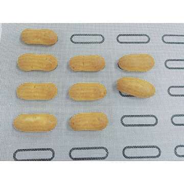 Bluedrop Eclair Baking Sheets Perforated Silicone Baking Mats For Bread Cookies Open Mesh Non Stick Oven Liner