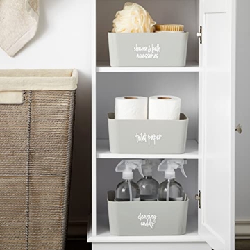 Talented Kitchen 192 Bathroom Labels for Easy Organization