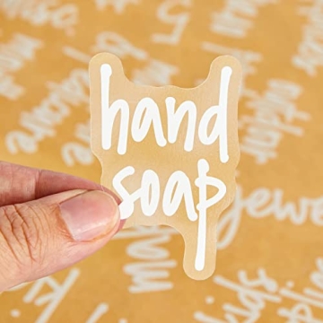 Talented Kitchen 192 Bathroom Labels for Easy Organization