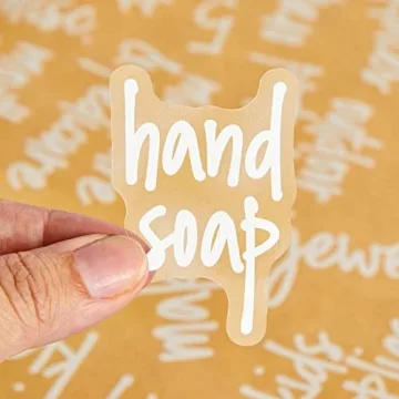 Talented Kitchen 192 Bathroom Labels for Easy Organization