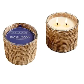 Hillhouse Naturals Beach Wood Candle - Luxurious Aroma