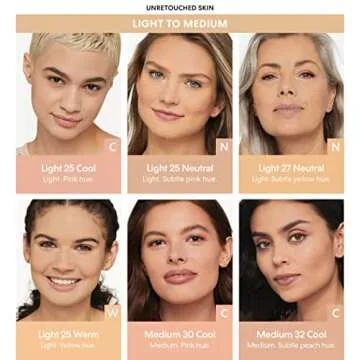 bareMinerals Barepro 16HR Skin-Perfecting Powder Foundation, Matte Pressed Powder Foundation Full Coverage with Plant-Based Squalene, Oil Control, Vegan