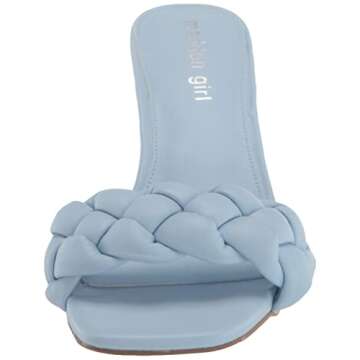 Madden Girl Gracy Heeled Sandal in Blue Ribbon - Women's Fashion