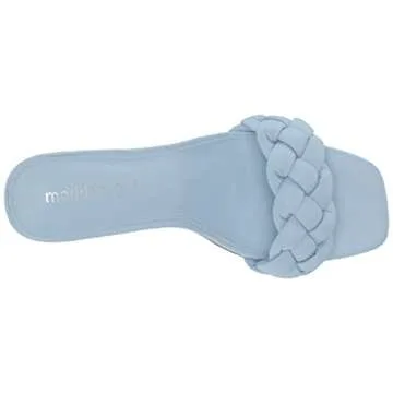 Madden Girl Gracy Heeled Sandal in Blue Ribbon - Women's Fashion