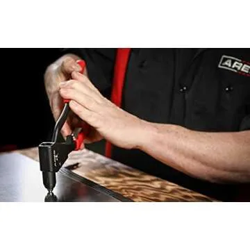 ARES 70017 - Professional Pop Rivet Gun with 60 Rivets - Rivet Sizes 3/32-inch, 1/8-inch, 5/32-inch, & 3/16-inch - Applications Include Sheet Metal, Automotive, and Duct Work