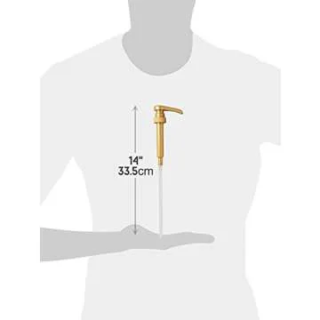 Jordan's Coffee Syrup Pump for Perfect Beverages