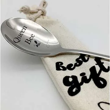 Engraved Family Kitchen Coffee Spoon for Unique Gifts