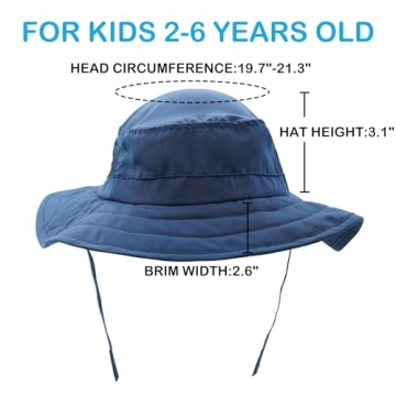 Connectyle Kids Bucket Hat - UPF 50+ Sun Protection
