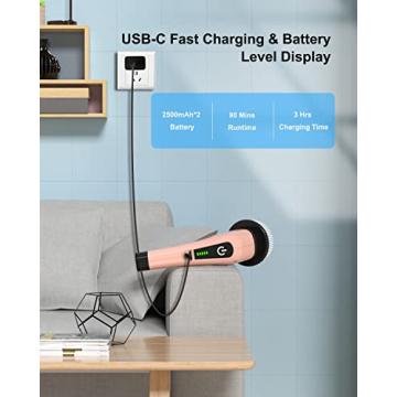 Leebein Electric Spin Scrubber for Effortless Cleaning