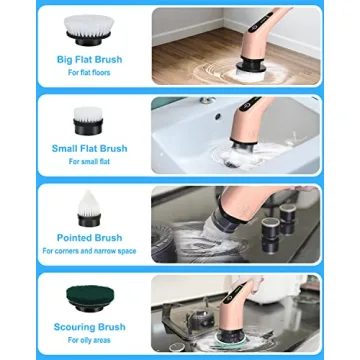 Leebein Electric Spin Scrubber for Effortless Cleaning