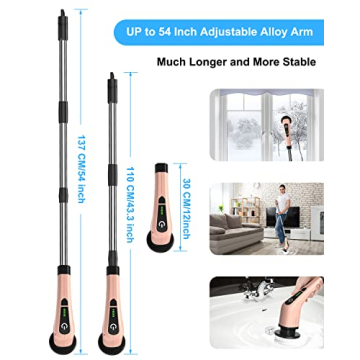 Leebein Electric Spin Scrubber for Effortless Cleaning