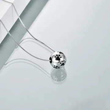 ONEFINITY Paw Urn Necklace | Pet Ashes Keepsake Jewelry