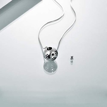 ONEFINITY Paw Urn Necklace | Pet Ashes Keepsake Jewelry