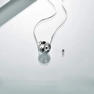 ONEFINITY Paw Urn Necklace | Pet Ashes Keepsake Jewelry