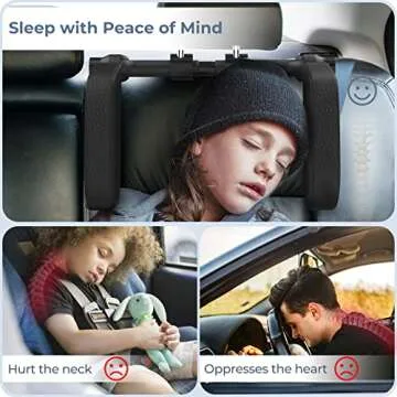 Comfortable Yoocaa Car Headrest Pillow for All Ages