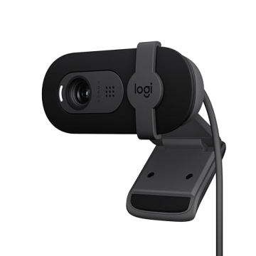 Logitech Brio 101 Full HD 1080p Webcam Made for Meetings and Works for Streaming — Auto-Light Bala...