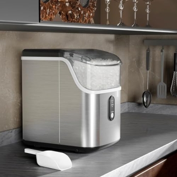 Nugget Ice Maker - 35lbs Daily, Chewable Ice Maker