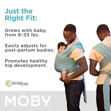 Moby Baby Wrap Carrier for Newborns to Toddlers