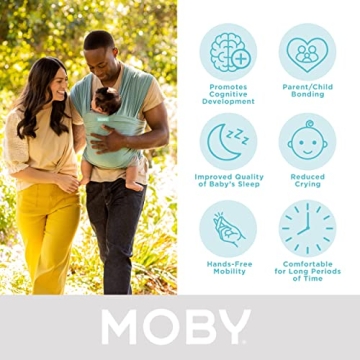 Moby Baby Wrap Carrier for Newborns to Toddlers