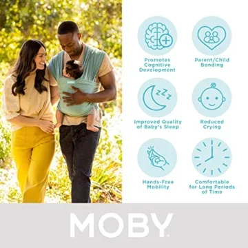 Moby Baby Wrap Carrier for Newborns to Toddlers