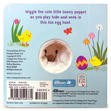 Hippity Hoppity Little Bunny Interactive Board Book