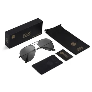 JOOX Aviator Sunglasses - Polarized UV400 Protection Lens