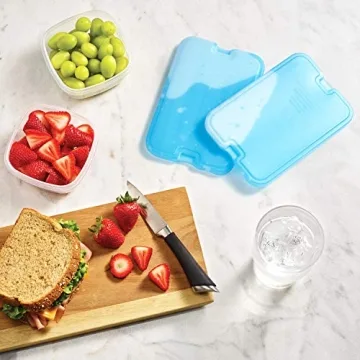 Cool Coolers XL Slim Ice Packs for Lunch Boxes and Coolers