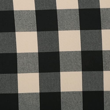 Christopher Knight Home Evete Tufted Fabric Club Chair, Black Checkerboard