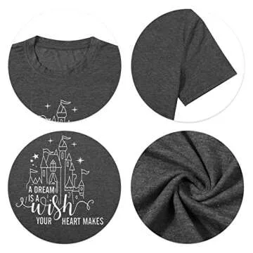 A Dream is a Wish Your Heart Makes Women's T-Shirt