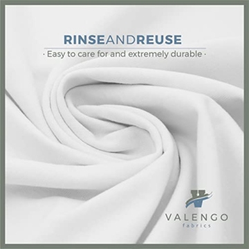 VALENGO 100% Cotton Lint Free Rags - Soft & Durable Cleaning Cloths