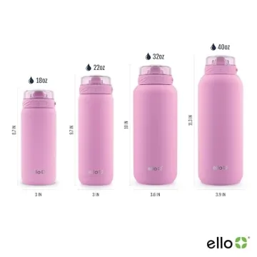 Ello Cooper 18oz Kids Stainless Steel Water Bottle