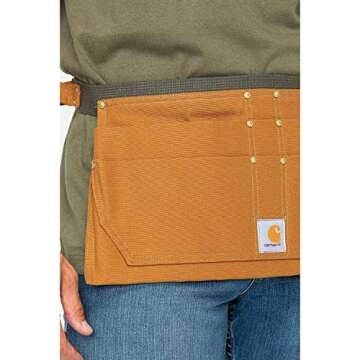 Carhartt Men's Duck Nail Apron,Carhartt Brown,XX-Large