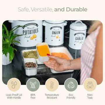 Mason & Meadow Snack Organizer - Portable Snack Storage Container