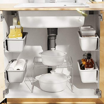 Under Sink Organizer for Kitchen and Bathroom Storage