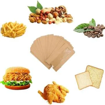 Paper Bread Bags 30 Pack for Fresh Baked Treats