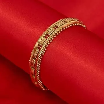 Lifetime Jewelry Gold Designer Mesh Bracelet for Women