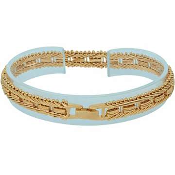Lifetime Jewelry Gold Designer Mesh Bracelet for Women