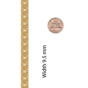 Lifetime Jewelry Gold Designer Mesh Bracelet for Women